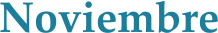 Noviembre