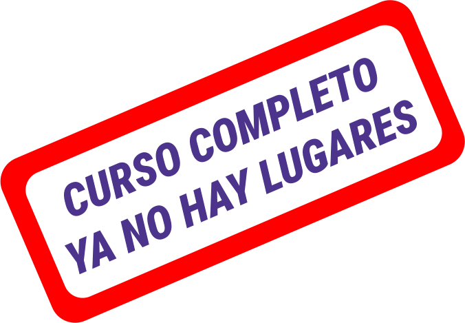 CURSO COMPLETO  YA NO HAY LUGARES